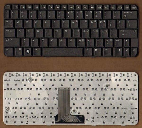 Клавиатура для ноутбука HP Pavilion TX1000, TX1100, B1200 452546-001 MP-06776GB-9201 AETT8TPE120 Черная ENG АНГЛИЙСКАЯ