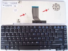Клавиатура для ноутбука HP Compaq 8510P, 8510W 451019-001 NSK-H4D01 452228-001 9Z.N8282.D01 6037B0024501 без поинтера ENG АНГЛИЙСКАЯ