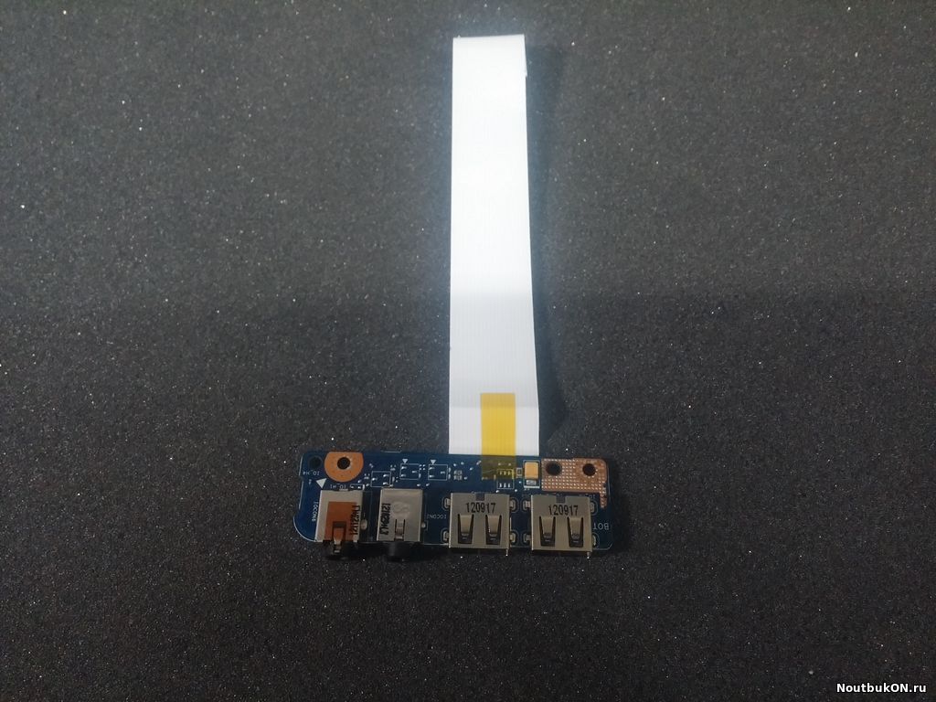 Плата USB AUDIO разъемов для ноутбука Acer Aspire V3-731 V3-771G N07NB10B01