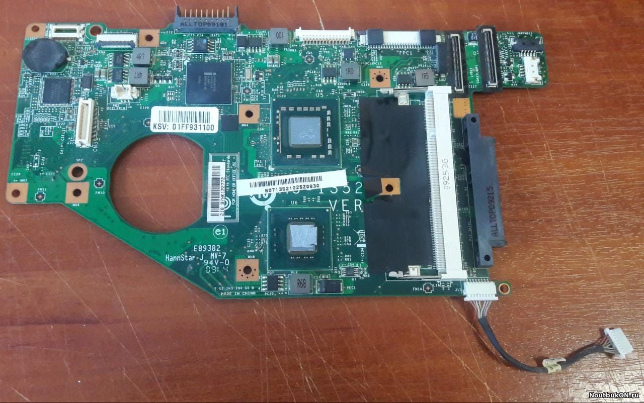 Материнская плата MSI MS-13521 VER:1.0 для MSI X340 X400