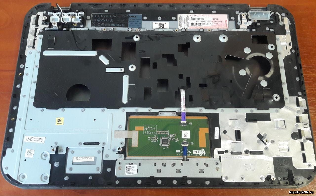Топ-кейс для ноутбука Dell 5520 5525 P25F состояние удовлетворительное