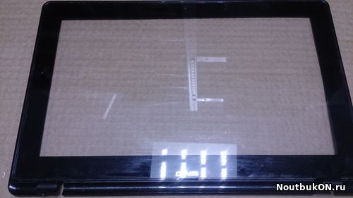 РАМКА матрицы С ЗАЩИТНЫМ СТЕКЛОМ для ноутбука DNS M100P