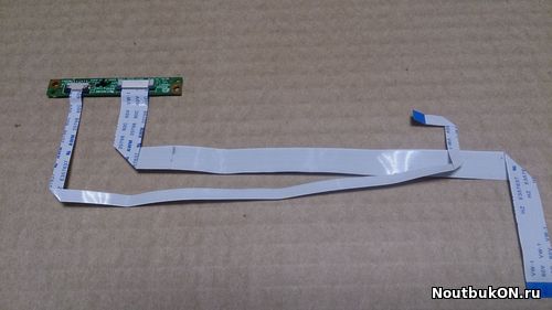 Плата индикации подключения touchpad для ноутбука DNS M100P m100_tp_pcb 5000-0003-6401 c шлейфами