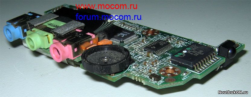 Плата Audio разъемов для Fujitsu-Siemens AMILO Xi 1546 80G2P7200-10 35G2P7200-10