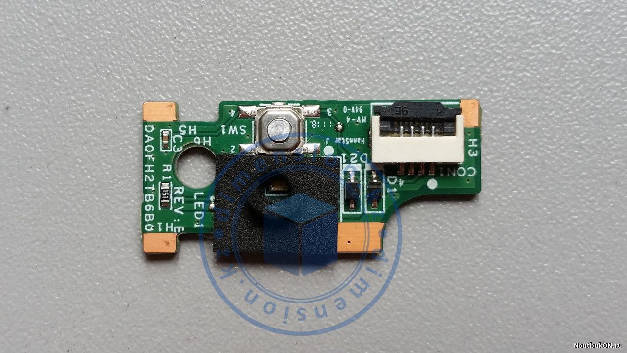 Плата кнопки включения для ноутбука Fujitsu Lifebook A530 AH530 DA0FH2TB6B0
