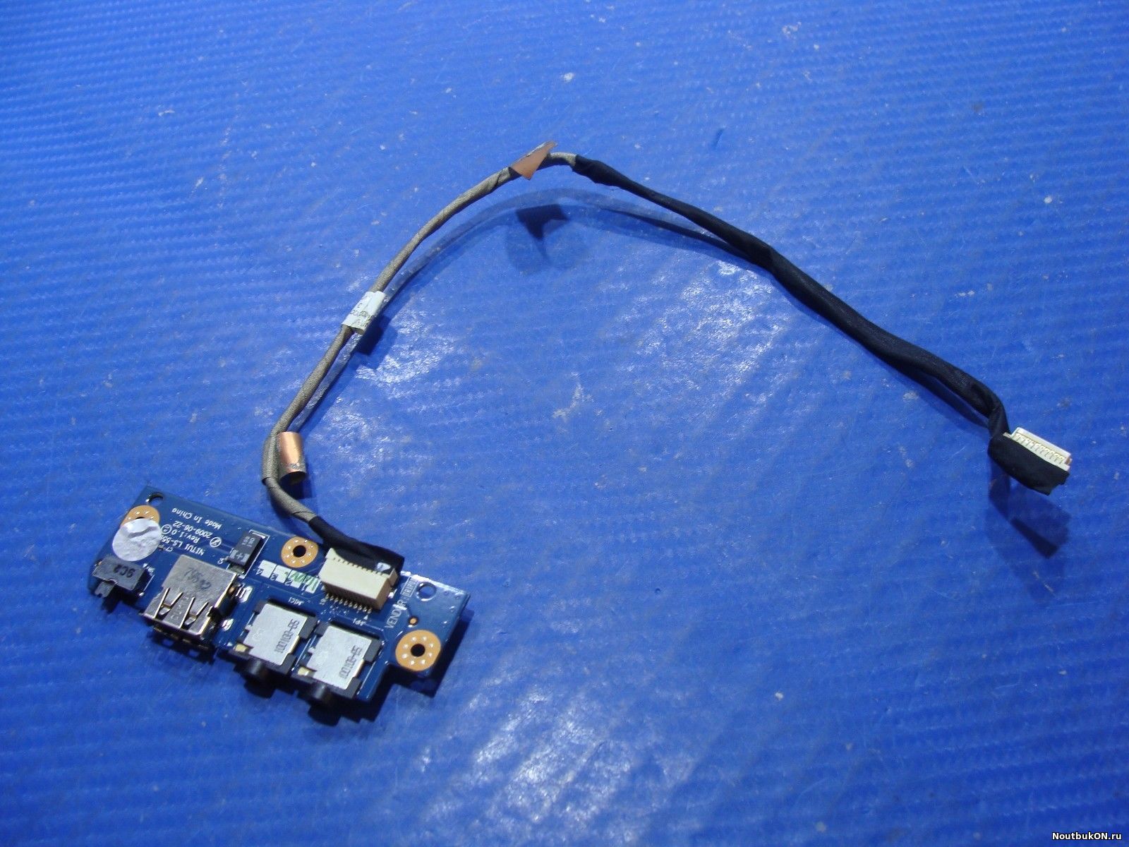 Плата USB AUDIO разъемов для ноутбука Lenovo IdeaPad U450p Ls-5594p