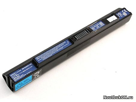 Аккумулятор для ноутбука Acer Aspire ZG8 UM09A51 2200mAh 10.8V 24Wh СТЕПЕНЬ ИЗНОШЕННОСТИ 53% держит 2,5 часа