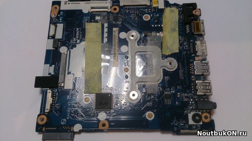 Материнская плата для ноутбука Acer Aspire ES1-521 LA-B511P Z5W1M залитая на запчасти