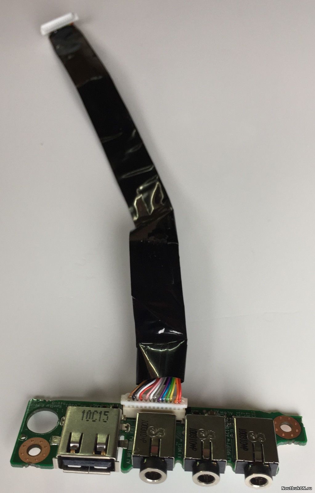 Плата USB и Audio разъема для ноутбука DNS W765SU 6-71-M74SA-D03A