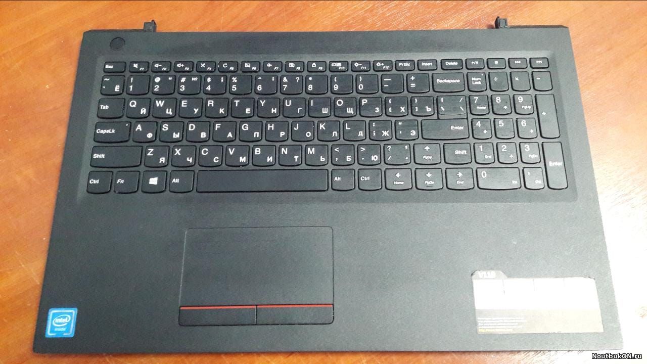 Топ-кейс с клавиатурой для ноутбука LENOVO V110-15IAP V110-15ISK