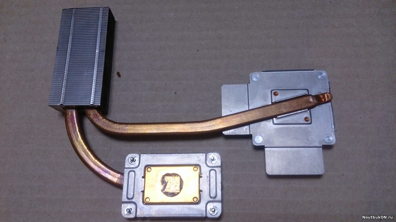 Система охлаждения (ТОЛЬКО РАДИАТОР) для ноутбука Toshiba Satellite A300-23T 6043B0044501 V000120640 6043B0044501 0000330285