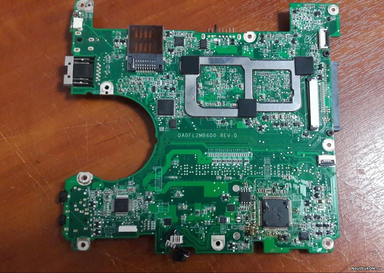 Материнская плата для ноутбука Lenovo S10-3t DA0FL2MB6D011011816 ГОРЕЛАЯ
