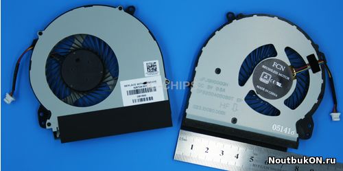Вентилятор для ноутбука HP 17-X 17-BS 17-Y TPN-M121 HP 17-AK, 17-BS, 17-X, 17-Y 17-BW Original 926724-001 / DFS200405050T 926724-001 0FJGN0000H 856681-001 856682-001 DFS200405050T