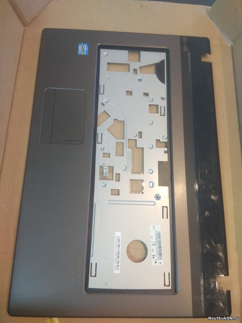 Часть корпуса Топ-кейс для ноутбука Acer Aspire 7560G 7750g AP0HO000301 FAOH0000501 СОВМЕСТИМА С ПЕТЛЯМИ AM0HO000100 AM0HO000200