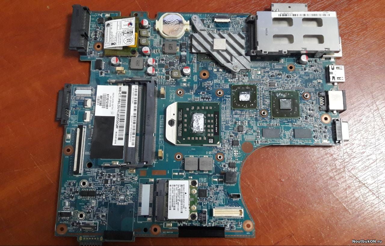 Материнская плата HP Probook 4525S 4725S 48.4GJ01.011 613211-001 НЕРАБОЧАЯ дохлый "СЕВЕР"