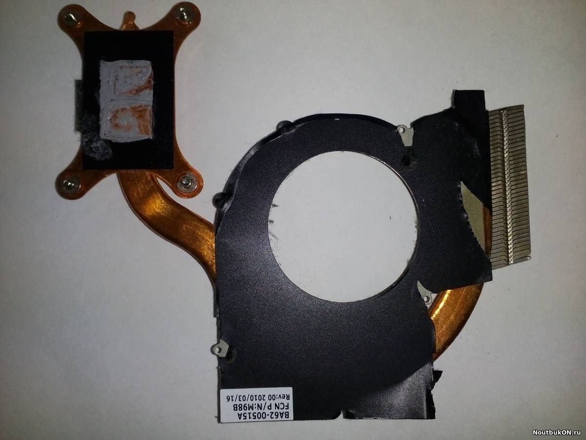 Радиатор для ноутбука samsung R480 R425/ R440 ba62-00515a