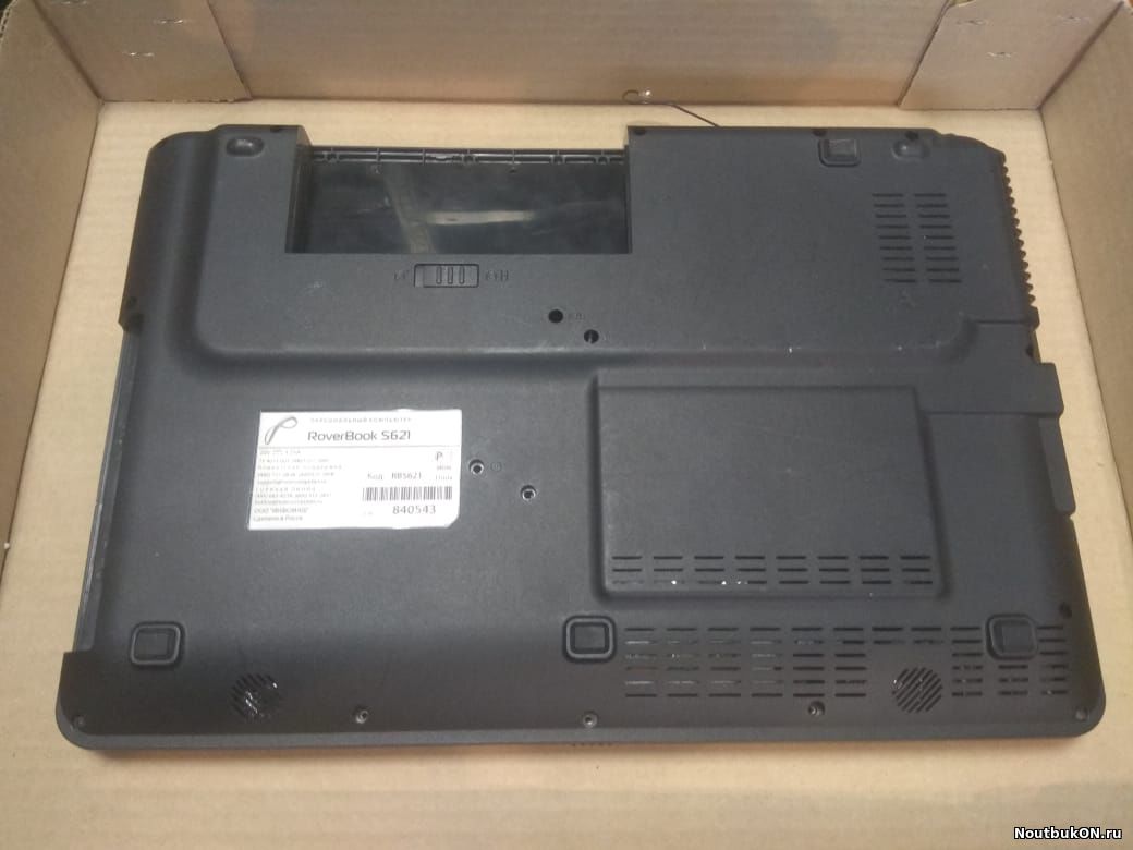 Корпус для ноутбука Roverbook S621 совместим с петлями 40GV50052-00 40GV50051-00 exper v50sl1