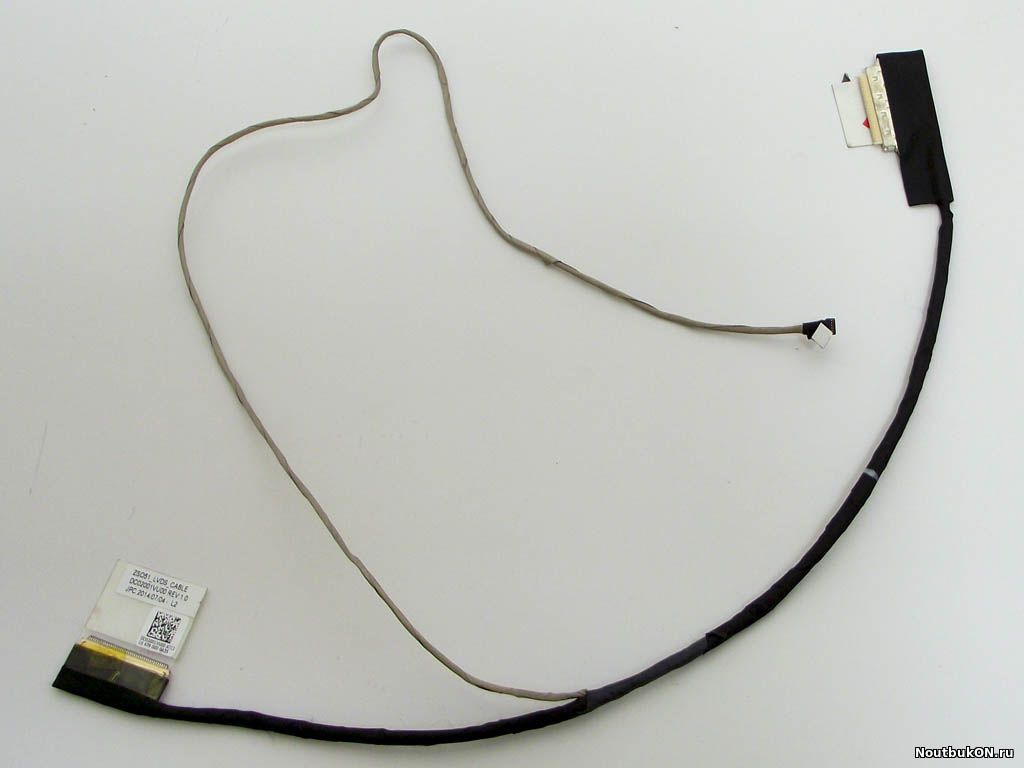 Шлейф матрицы для ноутбука HP 15 G , HP 250 G, 15-G HP Pavilion 15-H 15-r053sr, 15-d021sr 750635-001 ZSO_LVDS_CABLE DC02001VU00 40pin HP Pavilion 15-G, 15-R, 15-H, 250 G3