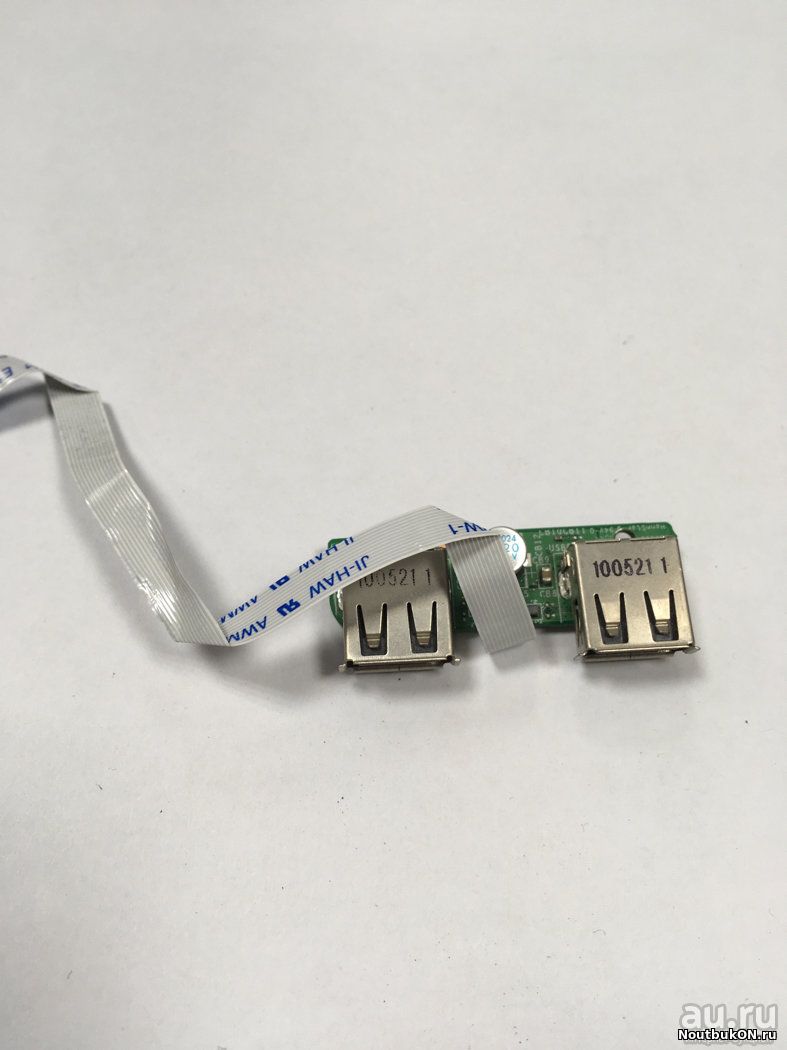 Плата USB разъемов для ноутбука MSI U250 MS-1244B OSP11244B 0SP11244B