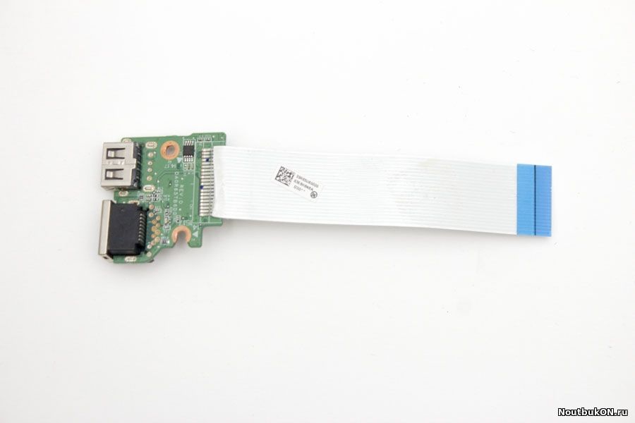Плата LAN USB разъема для ноутбука HP Pavilion 17-e000, MB: Quanta R63, R68, R75 33A65UB0020 DA0R65TB6D0