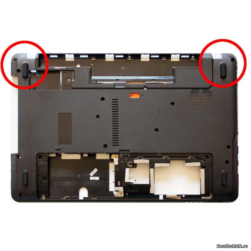 Поддон для ноутбука ACER E1-531 черный подходит для PackardBell TE11 FA0PI000500 AP0NN000100 AP0NN000100 AP0KX000410 60.M09N2.002 60.Y11N2.002 60.RPV02.003