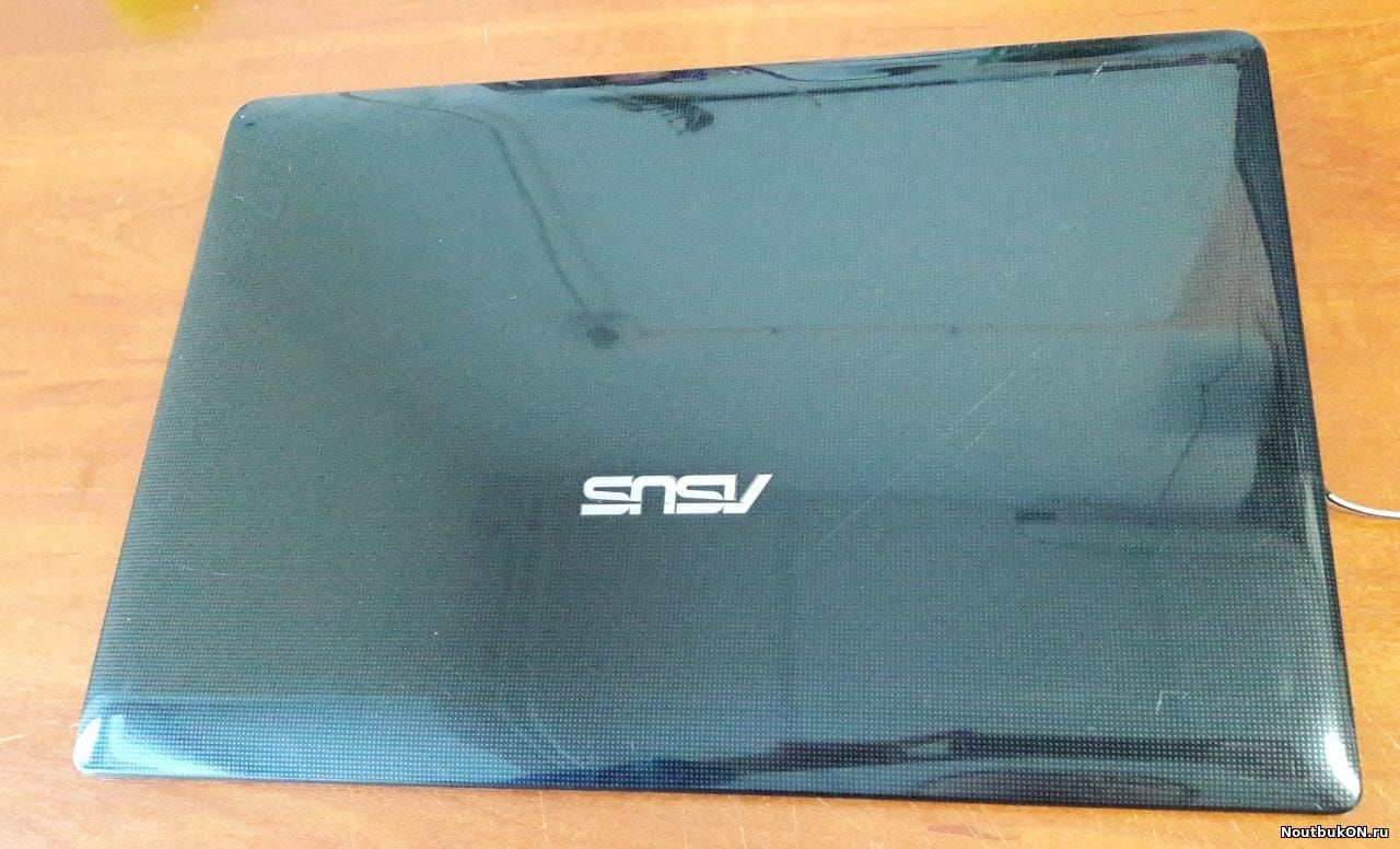 Верхняя крышка с рамкой матрицы для ноутбука Asus K45D K45