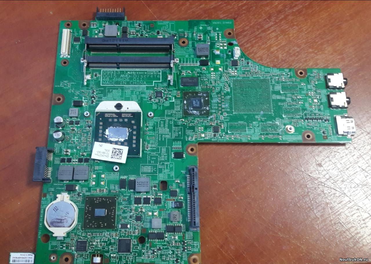 Материнская плата для ноутбука Dell M5010, 48.4HH06.011 (дохлый мост)