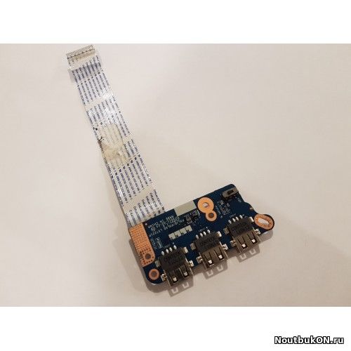 Плата USB разъемов для ноутбука Acer Aspire 5830TG 5830G 5830 TimeLineX P5LJ0 P5LS0 LS-7221P с шлейфом NBX0000W400