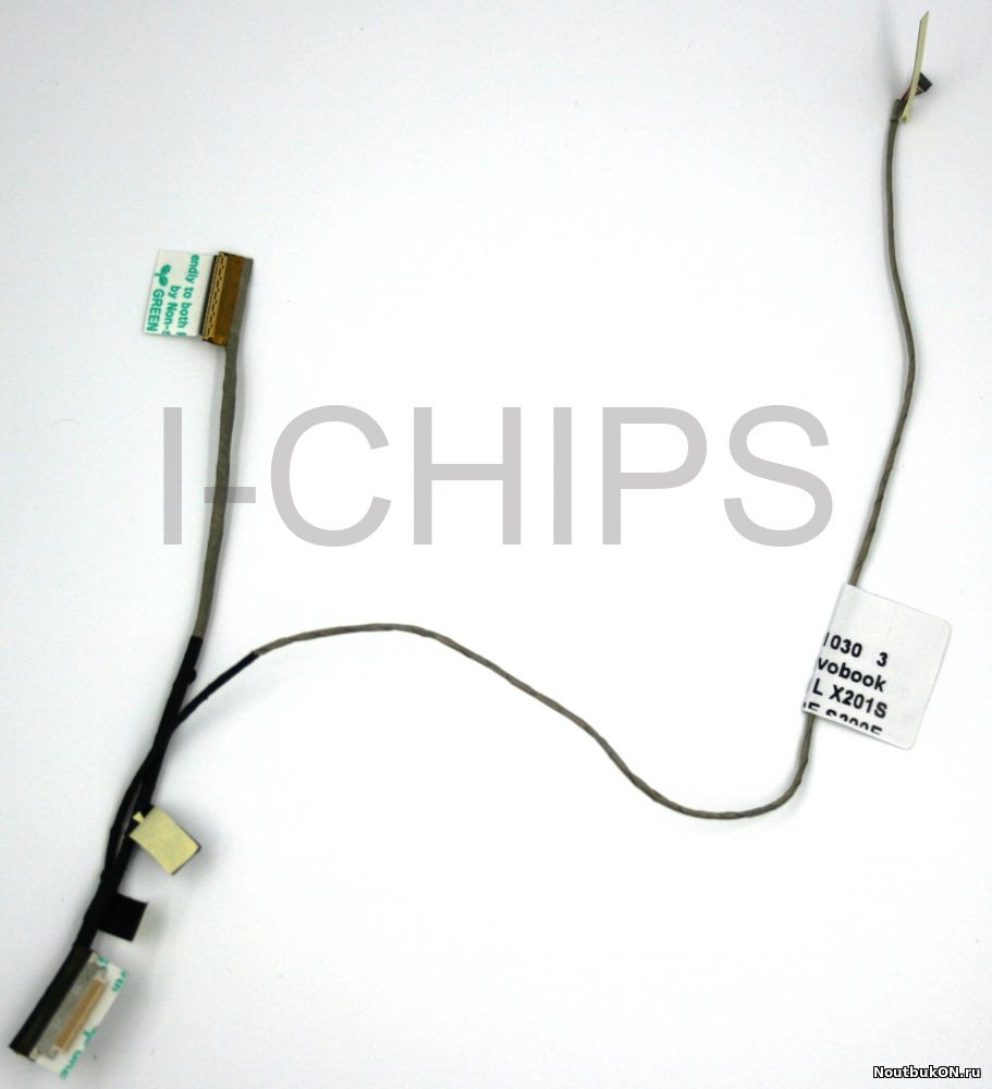 Шлейф матрицы Asus Vivobook X201E X201L X201S X202E Q200E S200E 14005-00650000, 14005-00650100, 14005-00650200, 14005-00650300, DD0EX2LC000, DD0EX2LC010, DD0EX2LC020, DD0EX2LC030