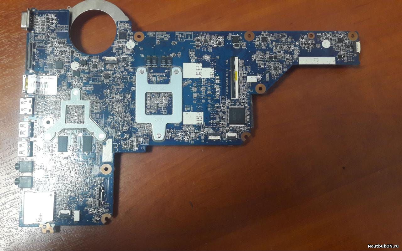 Материнская плата для ноутбука HP Pavilion G6-1000 G7-1000 Series G6-1 DA0R22MB6D0 REV: D AMD ( НЕРАБОЧАЯ НЕ ПАЯНА не гретая не заливалась )