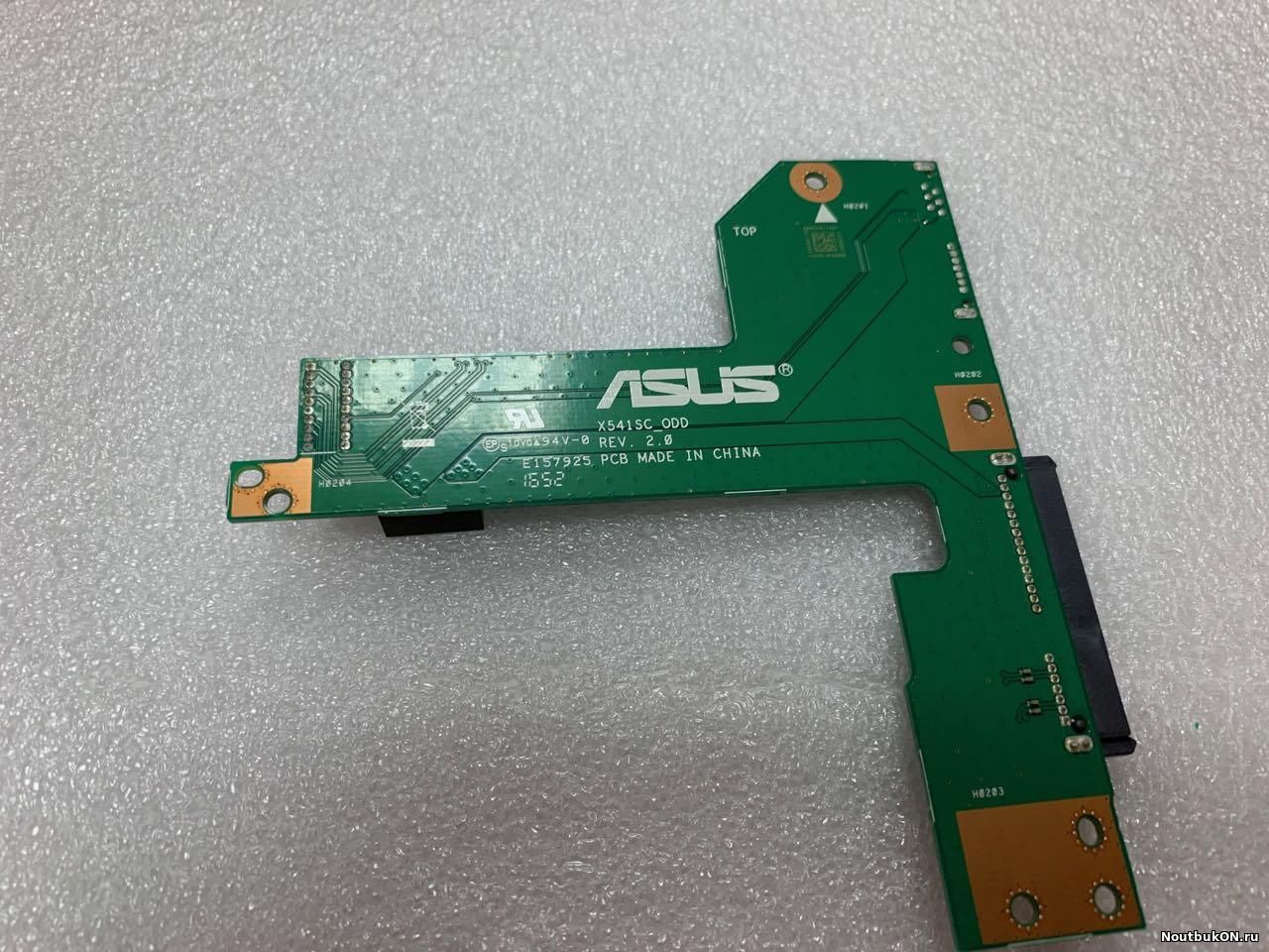Плата hdd подключения жесткого диска и привода разъем подключения привода не распаян для ноутбука Asus X541 x541sc_odd rev.2.0