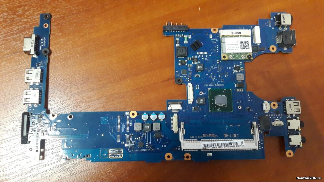 Материнская плата для SAMSUNG NP-N230 N230 BA92-06693A НЕТ ПИТАНИЯ
