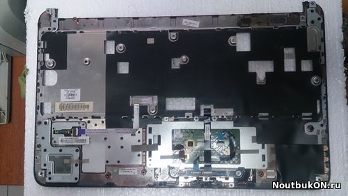 ТОП-КЕЙС для ноутбука HP DV6-6000 коричневый и серебристый 640463-001 HPMH-B2995032G00003