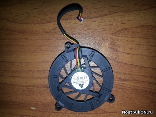 Вентилятор для ноутбука Asus F3 /A8/ M51 Series Delta KFB0505HHA, DC05V 0.36A 4 Pin