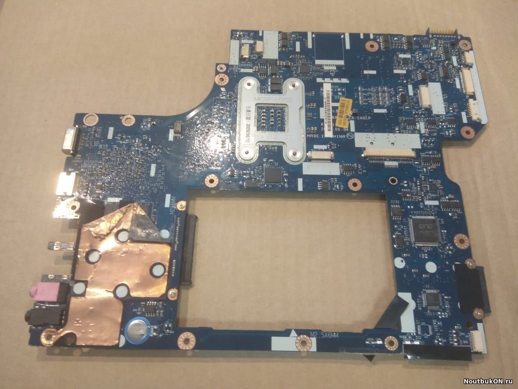 Материнская плата для ноутбука Acer Aspire 5534 5538 5538G LA-5401P с выпаянными разъемами USB
