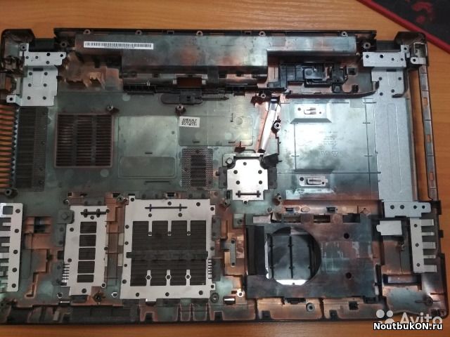 Корпус (БЕЗ ТОП-КЕЙСА) для ноутбука Acer Aspire 7551