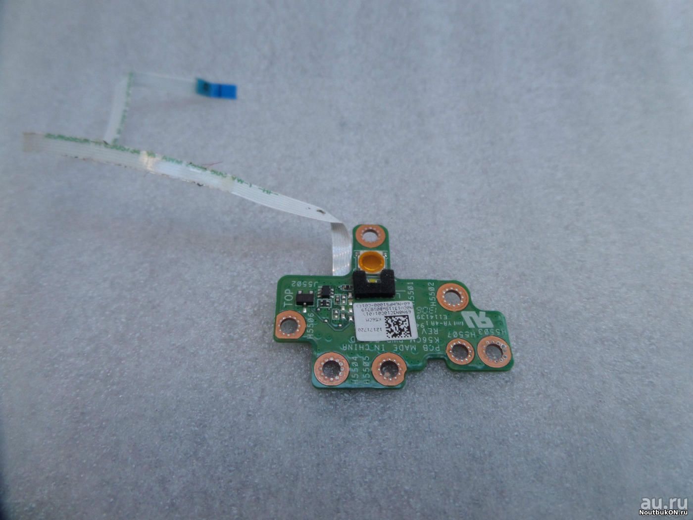 Плата кнопка включения для ноутбука Asus K56, S56, K550, S550, S56, K56C, K56CA, K56CB, K56CM (60-NUHPS1000-C01 / 69N0N3C10C01)