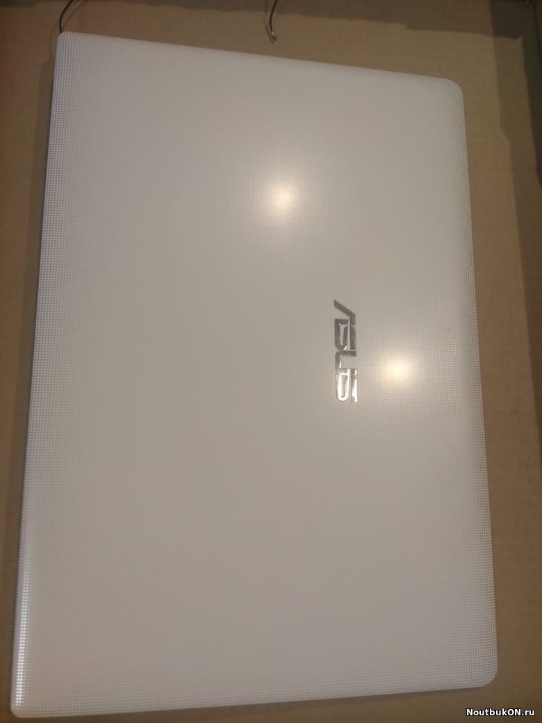 Крышка матрицы с рамкой для ноутбука ASUS X401 X , 13GN4O2AP031-1, 47XJ1LCJN10 совместимые номера 13GN4O1AP031-1, 13GN4O1AP050-1 белая