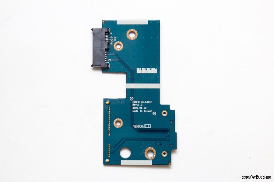 Плата ПОДКЛЮЧЕНИЯ ПРИВОДА DVD для ноутбука ls-5481p Acer Aspire 7315 7715Z eMachines G525 G625 G627 G630G G725