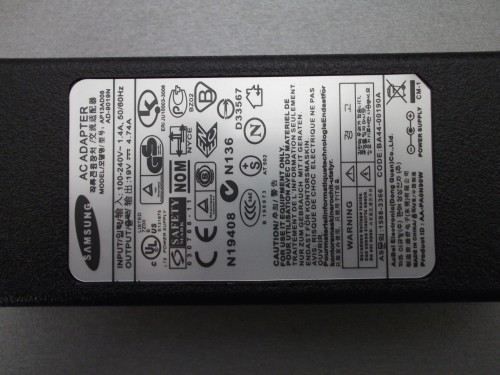 Зарядное устройство SAMSUNG 19V 4.74A [90W] pin 5.5X3.0X1.0