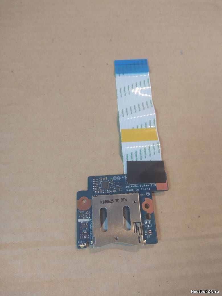 Плата CARDREADER для ноутбука HP Probook 445 440 450 G2 455 G2 G1 G2 ZPL50 ZPL55 NBX0001MT00 455MMF32L ZPL40 ZPL50 ZPL70 ZPL45 ZPL55 LS-B184P
