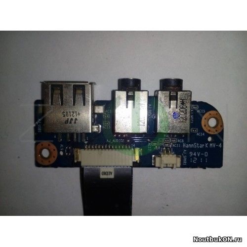 Плата USB и AUDIO разъемов для ноутбука DNS W258 W270ESQ W270EFQ W270HPQ 6-71-W24E8-D04 C ШЛЕЙФОМ 6-43-W2500-011-3 совместимый W271BUQ W271ELQ с ШЛЕЙФОМ W270BUQ 6-43-W27B0-010 C-71-W2408-D03 W258ELQ