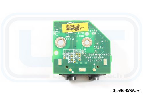 Плата AUDIO разъемов для ноутбука Dell 1520, 1521 Vostro 1500 DA0FX5AB8D0