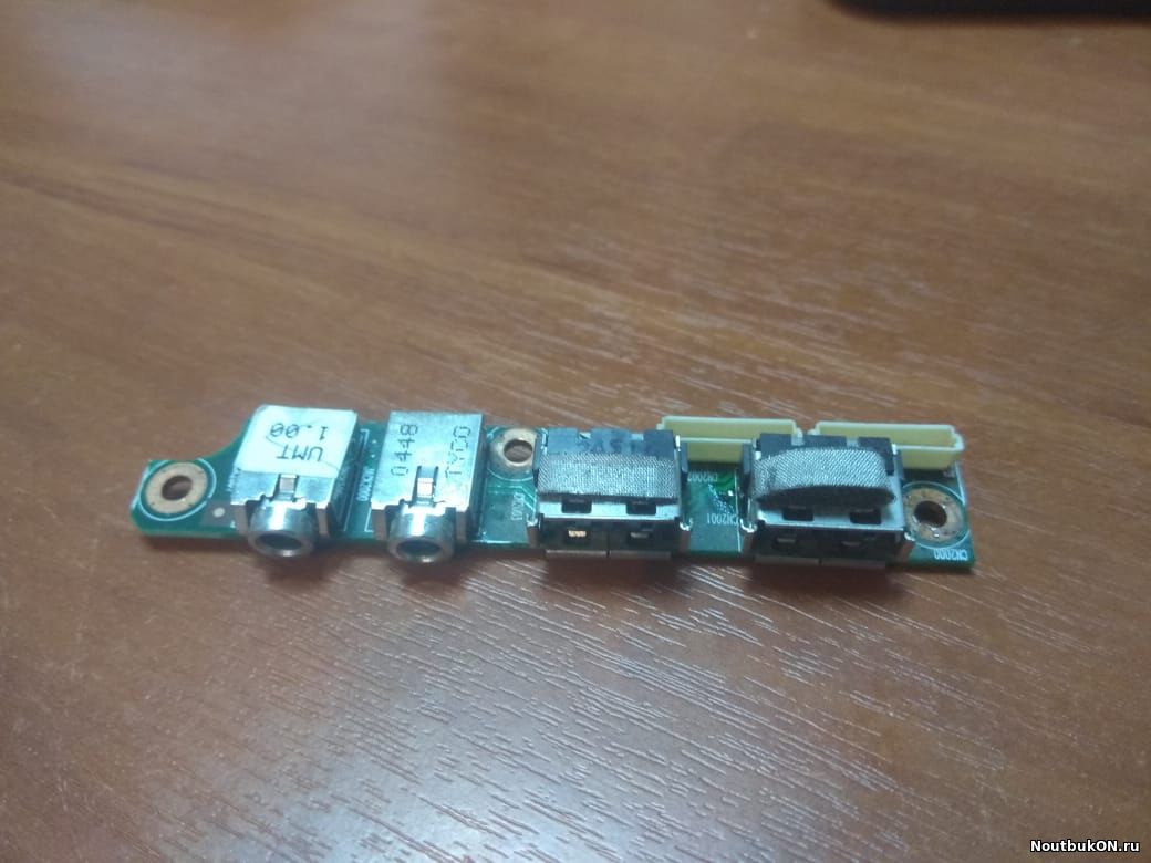 Плата USB разъемов для ноутбука HP NX6110 NC6110 NC6120 NC6230 NC6310 NC6320 NC8230 5050A0065501-A02