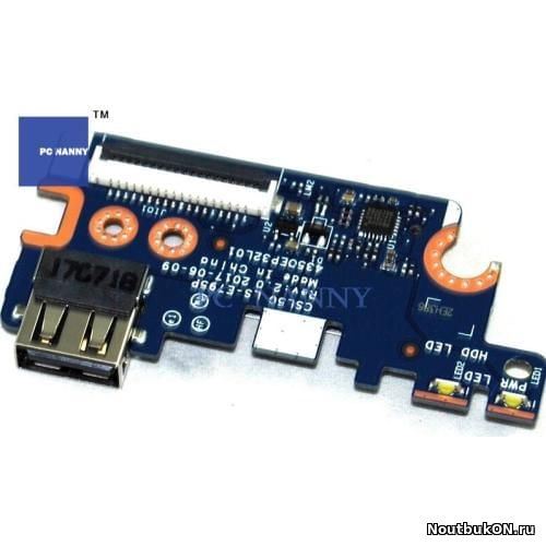 Плата USB разъема + cardreader для ноутбука HP 255 G6 CLS50 LS-E795P 15-bw 15-bs 15-RB