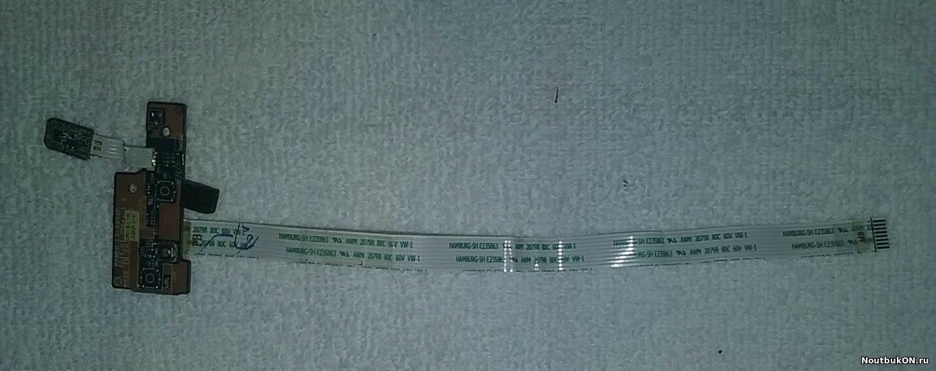Плата кнопка включения для ноутбука Packard bell TS11 TS44 Acer Aspire 5750G (P5WS0) P5WS5 LS-6902P NBX0000UV00 TE11 455NX7B0L01