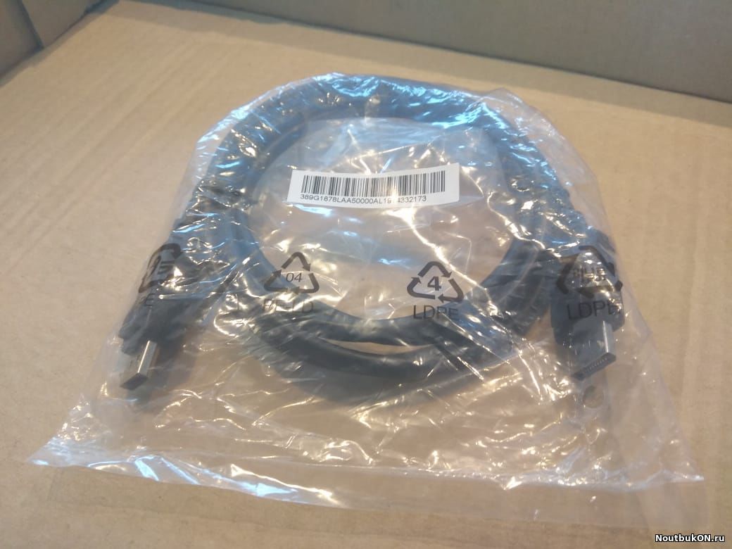 Кабель DisplayPort- DisplayPort 1.8 м
