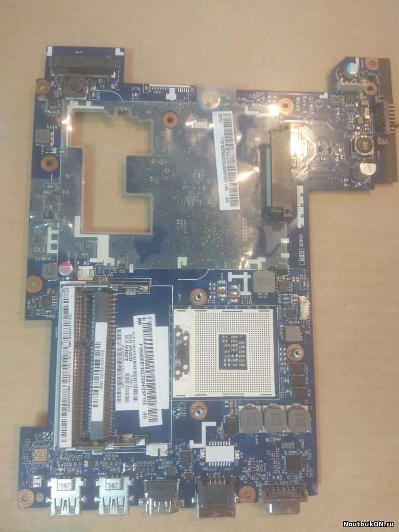 Материнская плата для ноутбука Lenovo G580 g480 LA-7982P QIWG5_G6_G9 REV:1.0 INTEL video integreted