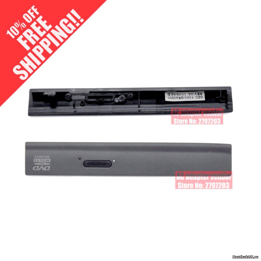 Крышка оптического привода dvd для ноутбука Asus K42 13N0-GRA0901 заглушка накладка