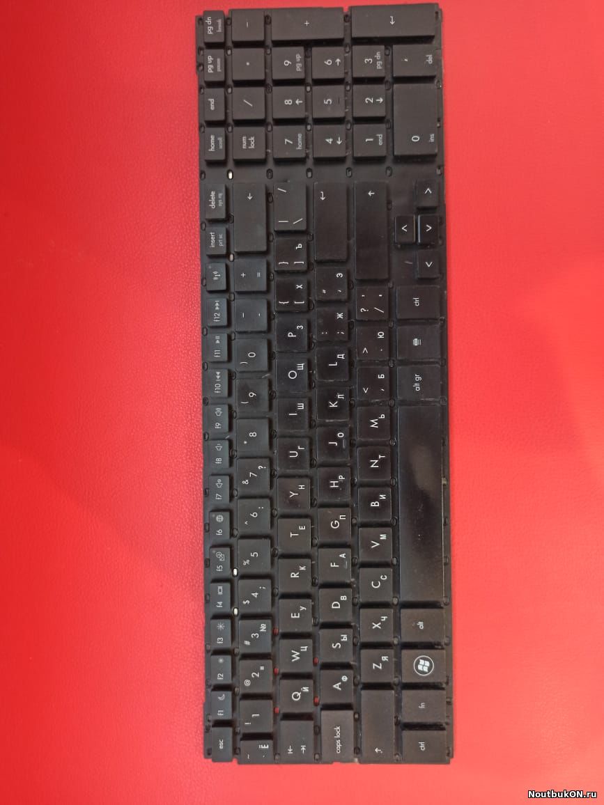 Клавиатура для HP Probook 4520, 4520S, 4525, 4525S, 4720S (V112130BS1, NSK-HN3SW), без рамки
